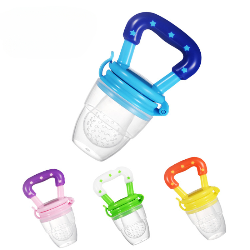 Baby Food Pouches 1 Year Old - Mangeoire à fruits pour bébé, sucette,