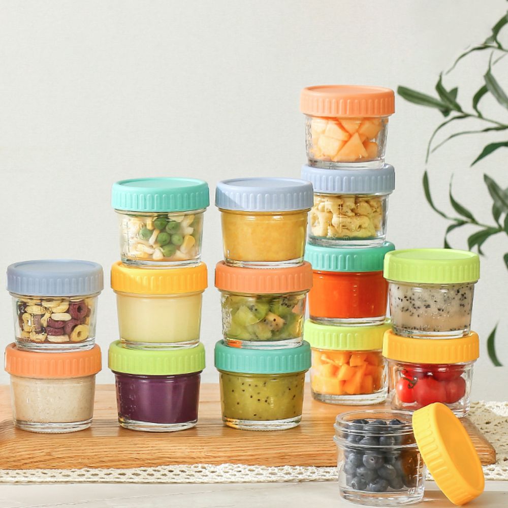 Baby Food Glass Jars - Pot de nourriture pour bébé en