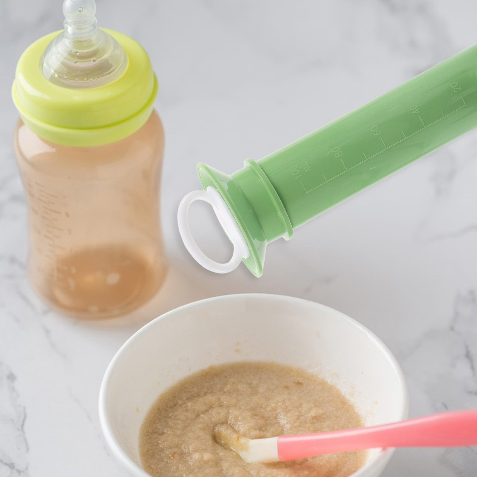 Baby Food Yogurt - Distributeur de nourriture pour bébé compact,