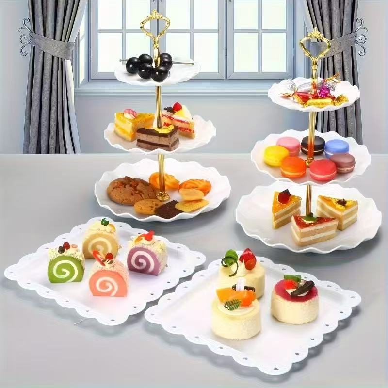 Baby Food Dinner - Ensemble de plateaux alimentaires décoratifs, assiettes