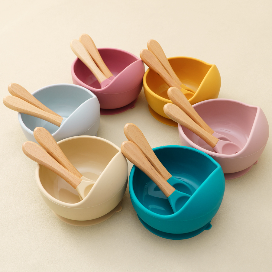 Baby Food Dinner - Mamaplan 3 pièces bébé Silicone alimentation
