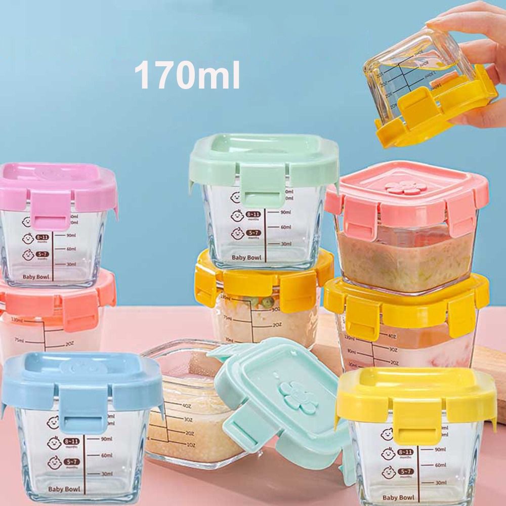 Baby Food Glass Jars - Boîte de rangement des aliments en