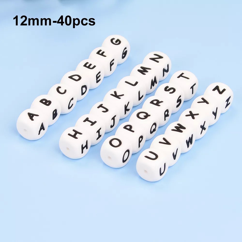 Baby Food Name - LOFCA 40 pièces/lot Alphabet 12mm lettre