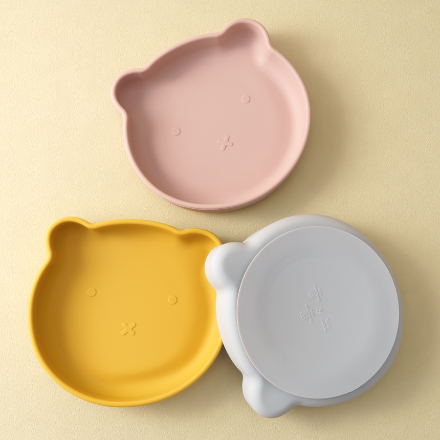Baby Food Dinner - Plats en Silicone pour bébé, assiette