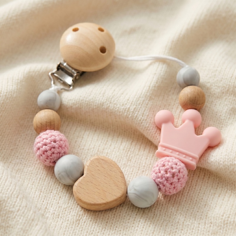 Attache-tétine personnalisée p - Baby Food Name avis et prix