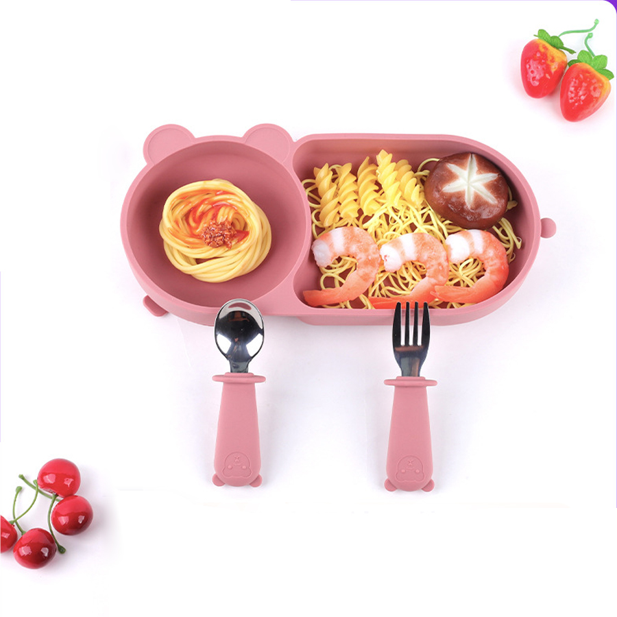 Bol à ventouse en Silicone pou - Baby Food Dinner avis et prix