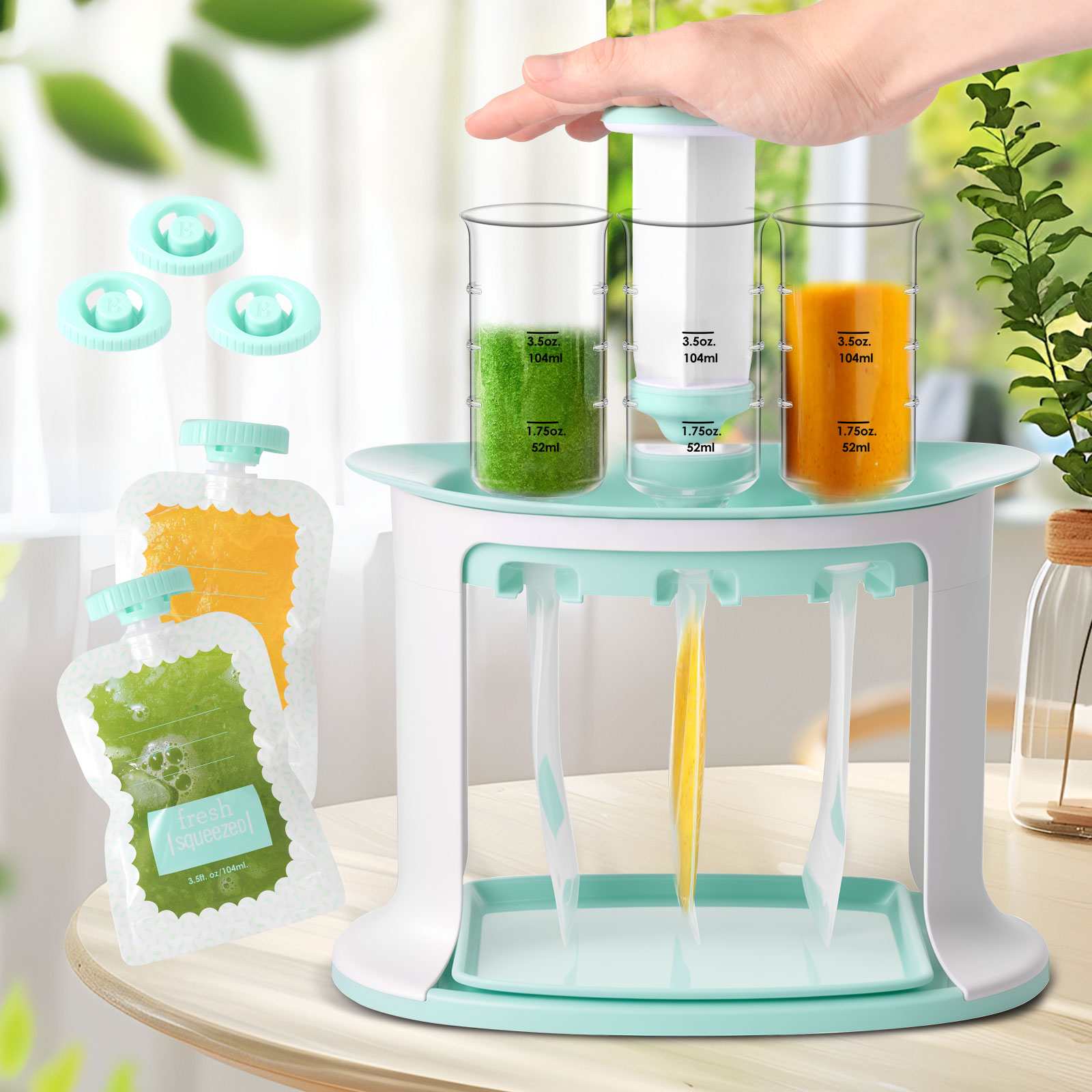 Station de remplissage de poch - Baby Food Pouches 1 Year Old avis et prix