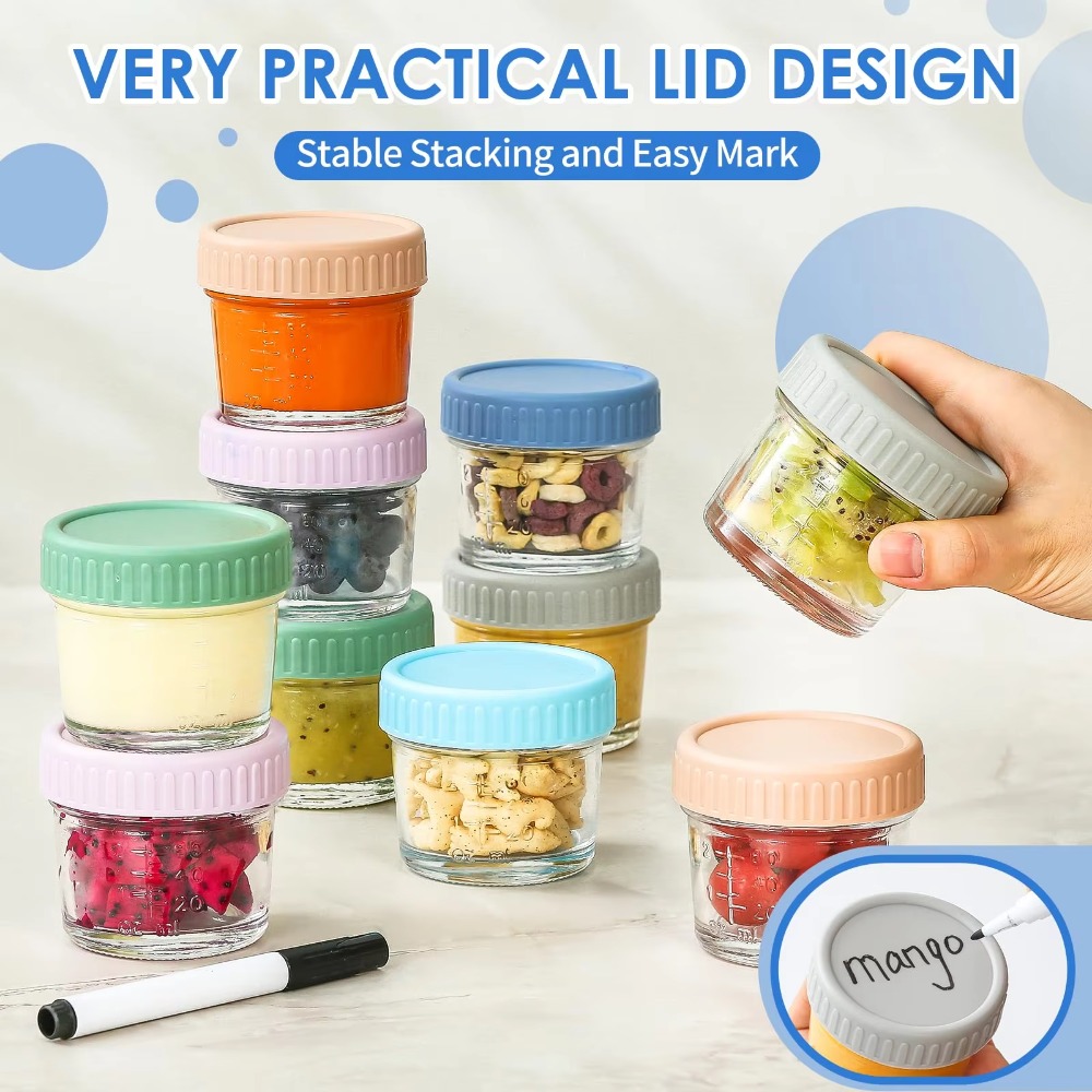 Pot Mason en verre pour alimen - Baby Food Glass Jars avis et prix