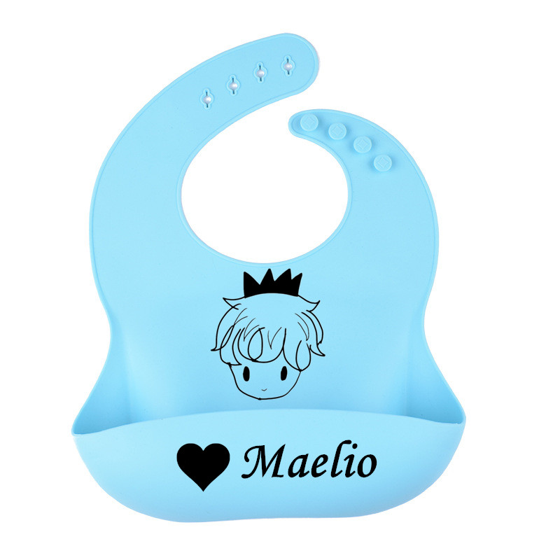 Bavoirs en silicone personnali - Baby Food Name avis et prix