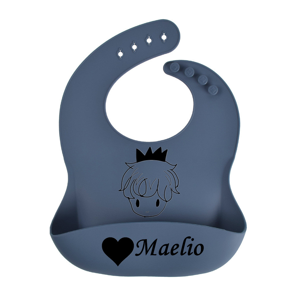 Bavoirs en silicone personnali - Baby Food Name avis et prix