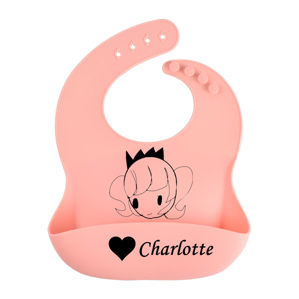 Bavoirs en silicone personnali - Baby Food Name avis et prix