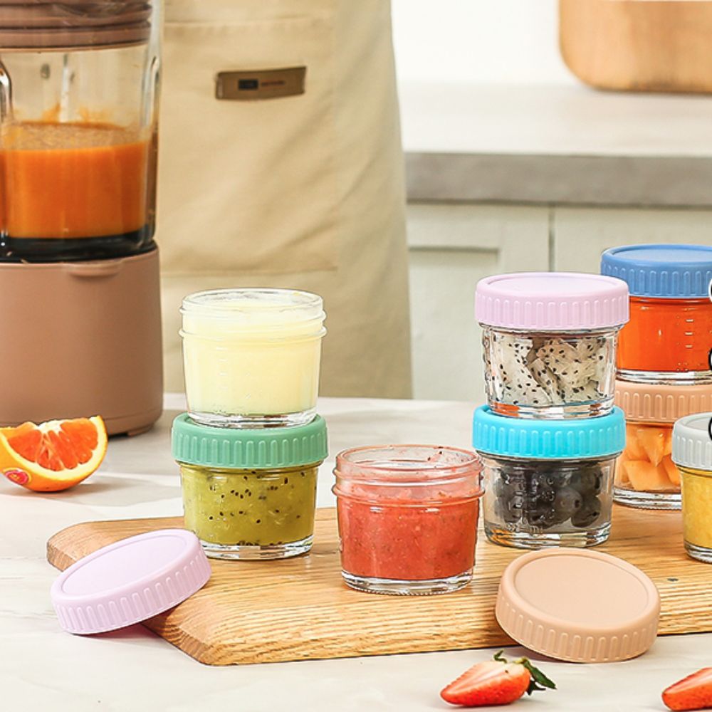 Pot de nourriture pour bébé en - Baby Food Glass Jars avis et prix