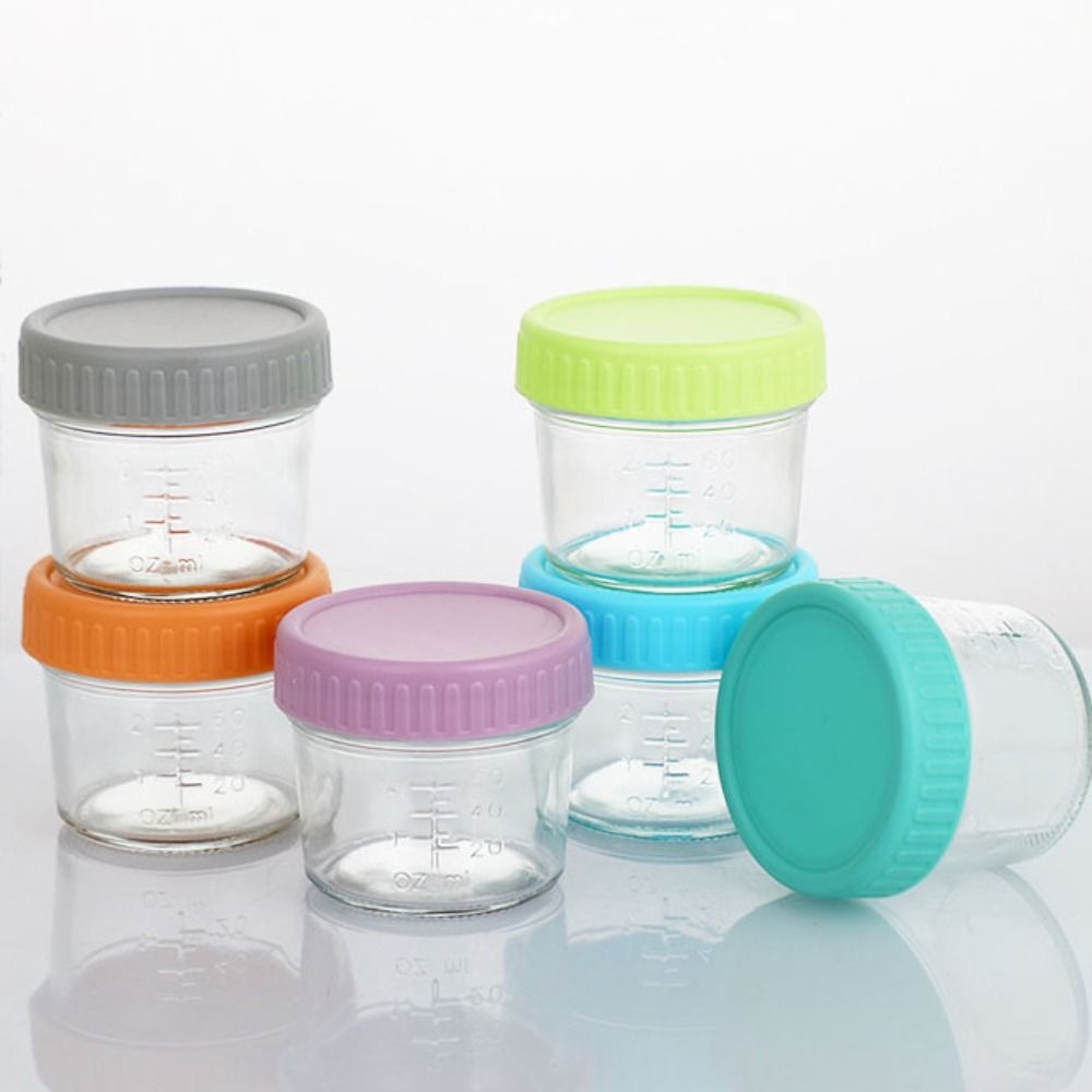 Lot de 6 pots en verre réutili - Baby Food Glass Jars avis et prix