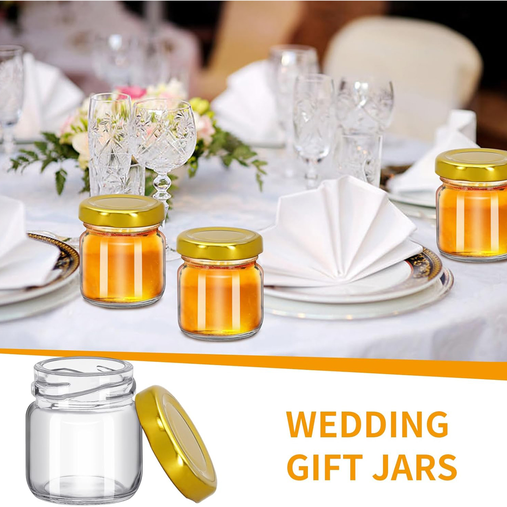 Mini pots à miel ronds transpa - Baby Food Glass Jars avis et prix