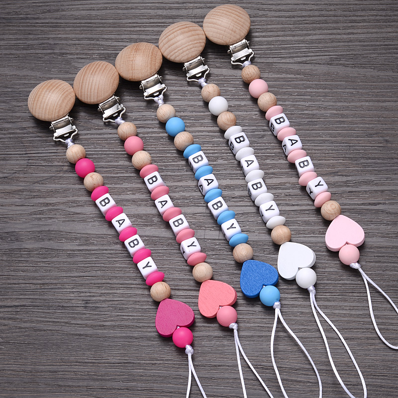 Porte-mamelon en bois avec nom - Baby Food Name avis et prix