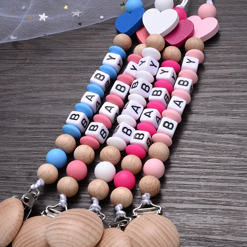 Porte-mamelon en bois avec nom - Baby Food Name avis et prix