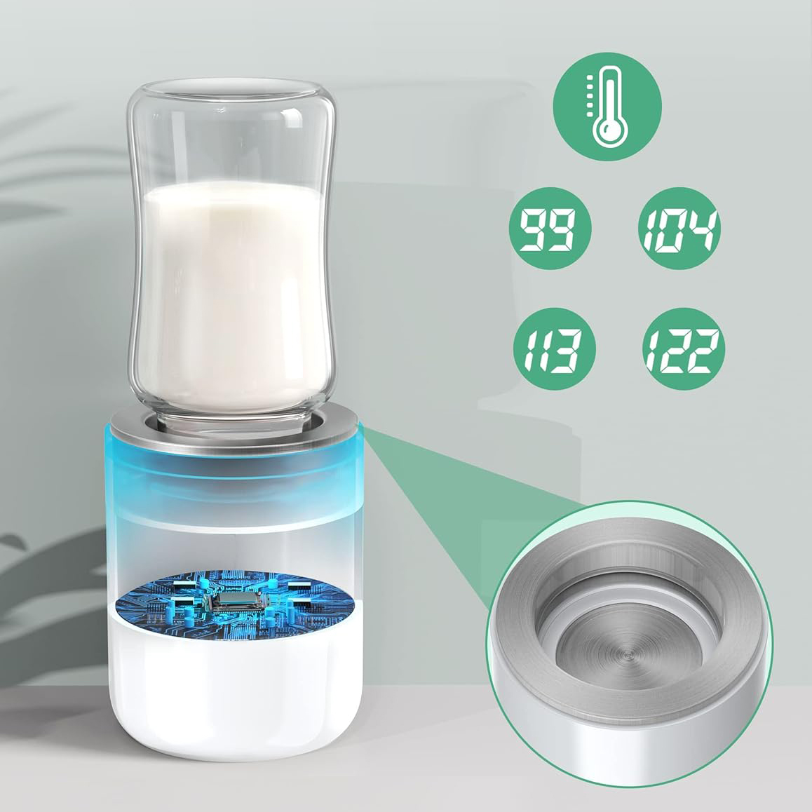 BornBL N1S Chauffe-biberon por - Baby Food On The Go avis et prix