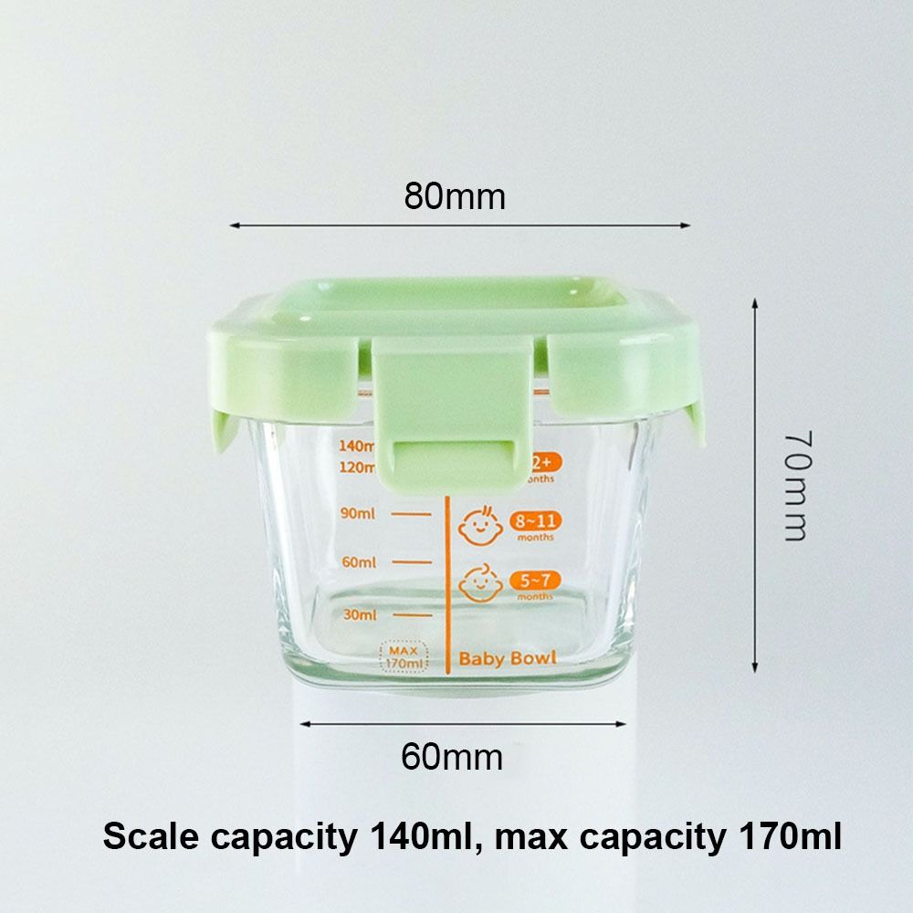 Nouveau 170ml boîte de stockag - Baby Food Glass Jars avis et prix