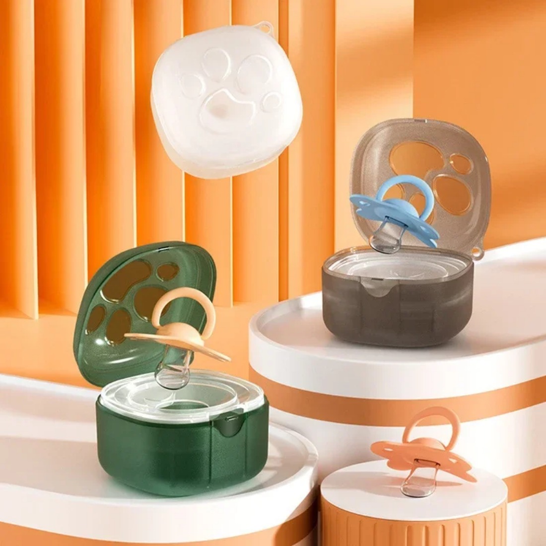 Boîte à sucette en Silicone de - Baby Food Pacifier avis et prix