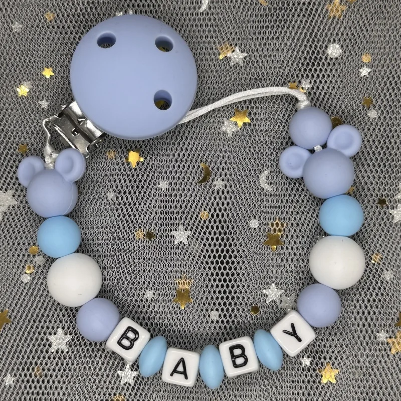 Attache-tétine personnalisée a - Baby Food Name avis et prix